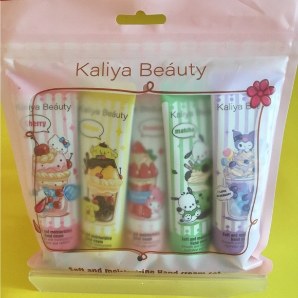 Sanrio set of 5 cream - Picture 3 of 9